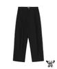 Ssoji Laren Semi-Wide Stitch Pants (Black)