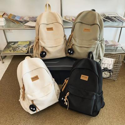 Verão nova mochila de estudante do ensino fundamental júnior faculdade leve mochila simples