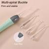 Luminous Ear Spoon USB Ear Cleaner Spoon Ear Wax Picker Removal Cleaning LED Light Nose Clip Children Adults Ear Care Tools Kit