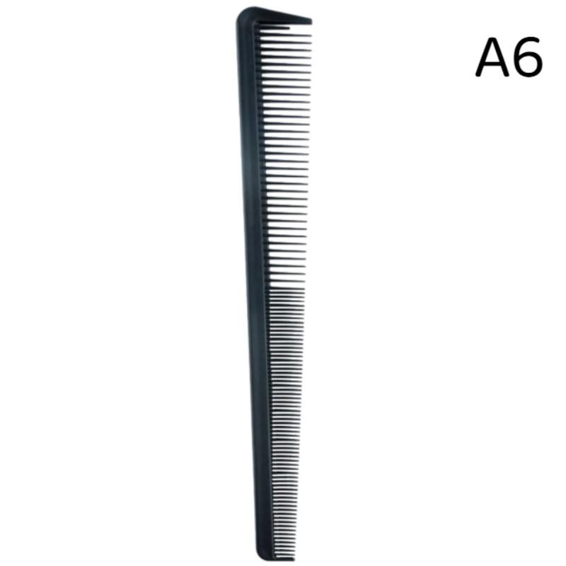 Anti Static Barber Cutting Comb 1Pc Dual Density Teeth Durable Plastic Comb for DIY Home Hair Cutting