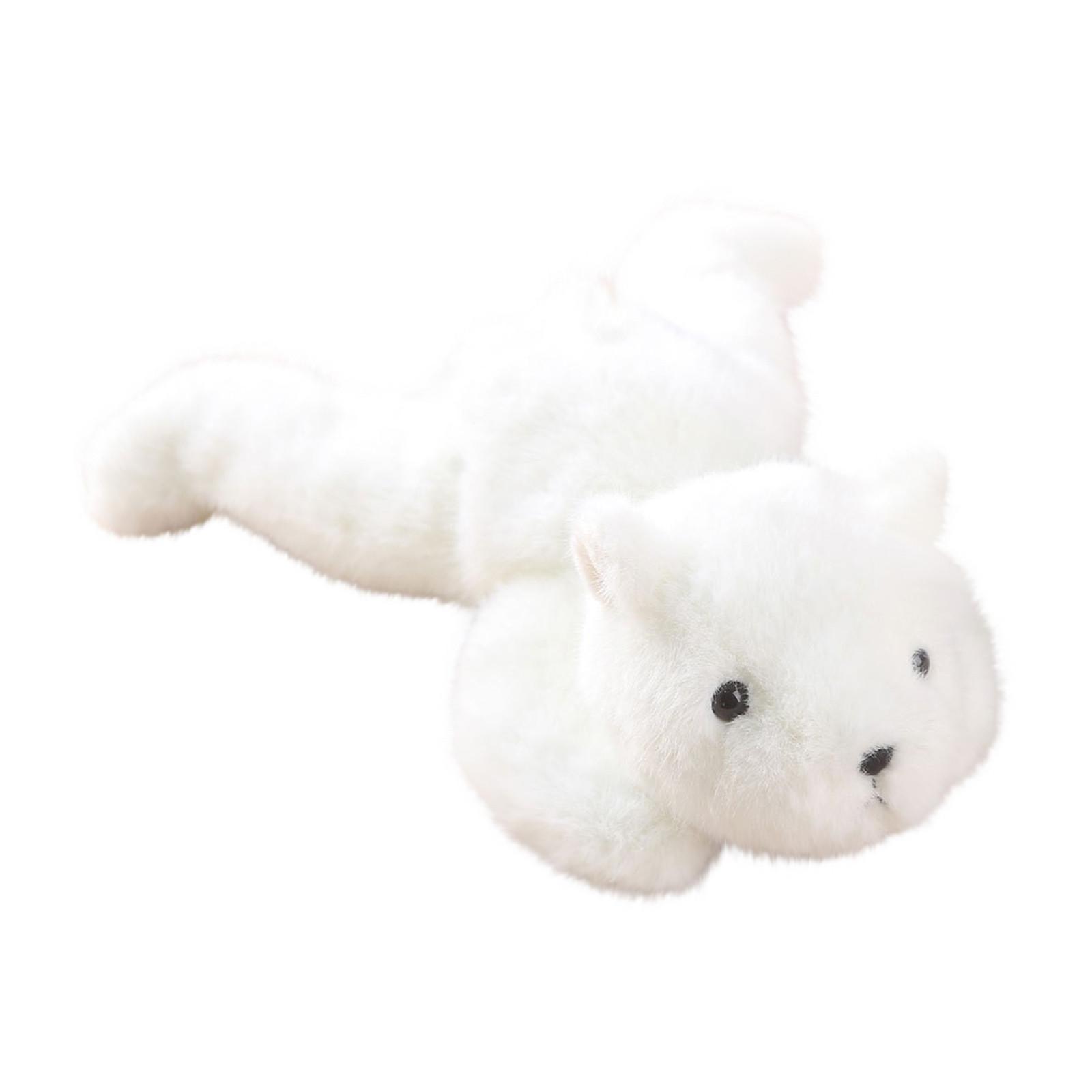 

Милая маленькая плюшевая кукла, размером с ладонь, 1 шт., плюшевая имитация животного, лежащая на вашей руке, подарок для детей, 7,87 дюйма One Size