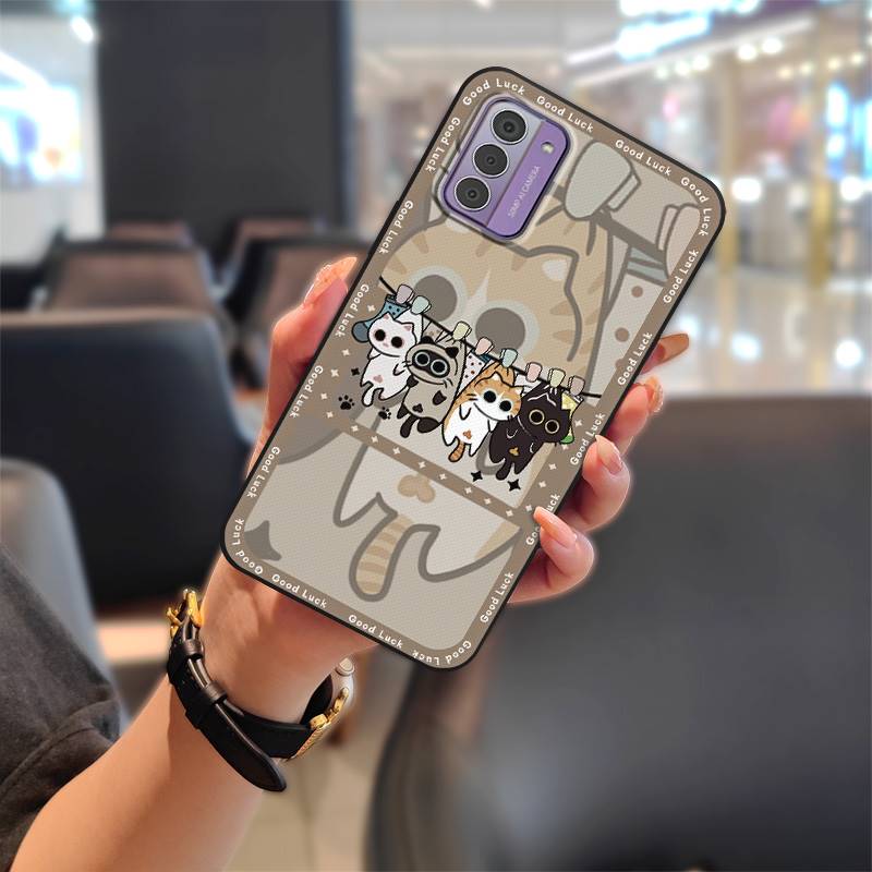 TPU Protective Phone Case For Nokia G42 5G Waterproof Cute Phone Pouch Silicone Cartoon Anti-knock Graffiti Soft Case