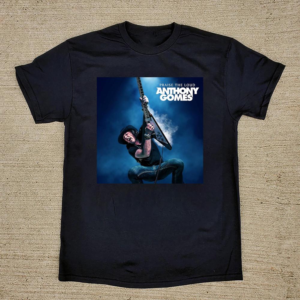 NEW! Anthony Gomes 2025 Black Cotton T-Shirt S-5XL NS55 Unisex T-Shirt XL