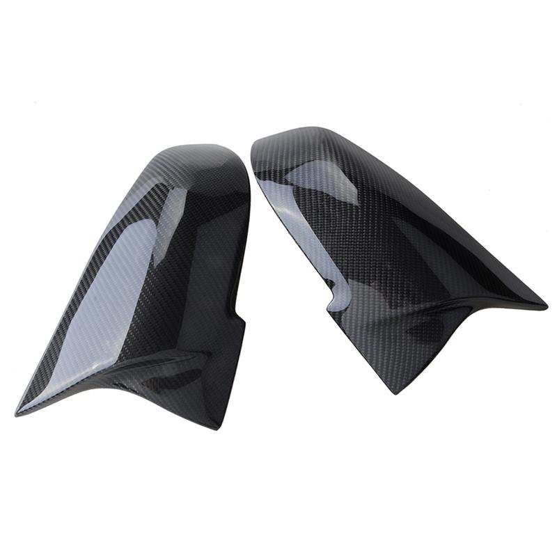 1 Pair Car Rearview Mirror Cap Decoration Cover Car Side Wing Mirror Trim Cover For BMW F20 F21 F22 F23 F30 F32 F33 F36