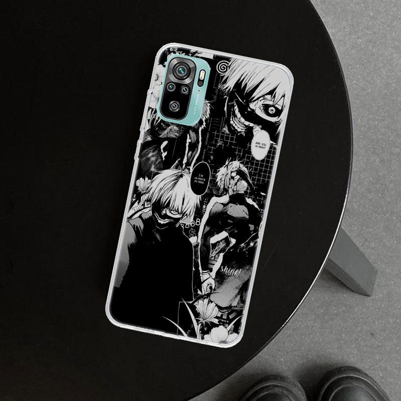 Anime Tokyo Ghouls Terror Handyhülle Cover für Xiaomi Redmi Note 15 14 13 12 11 Pro Plus 14S 12S 11S 11T 11E 10S 10 Individuell F