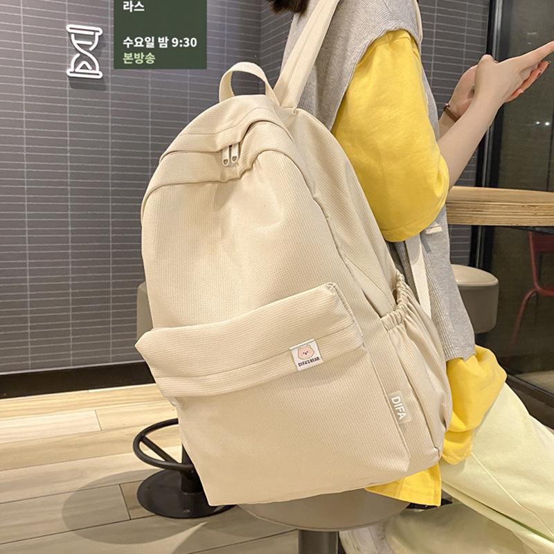 Japanese Backpack for High School Students, Large Capacity for Junior High School Students, Stylish and Minimalist Backpack