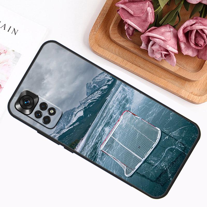 

Ice Hockey Rink Case For Xiaomi Redmi Note 12 8 9 10 11 Pro Note 12S 11S 10S 9S 9A 9C 9T 10A 10C 12C Cover Redmi Note 12S