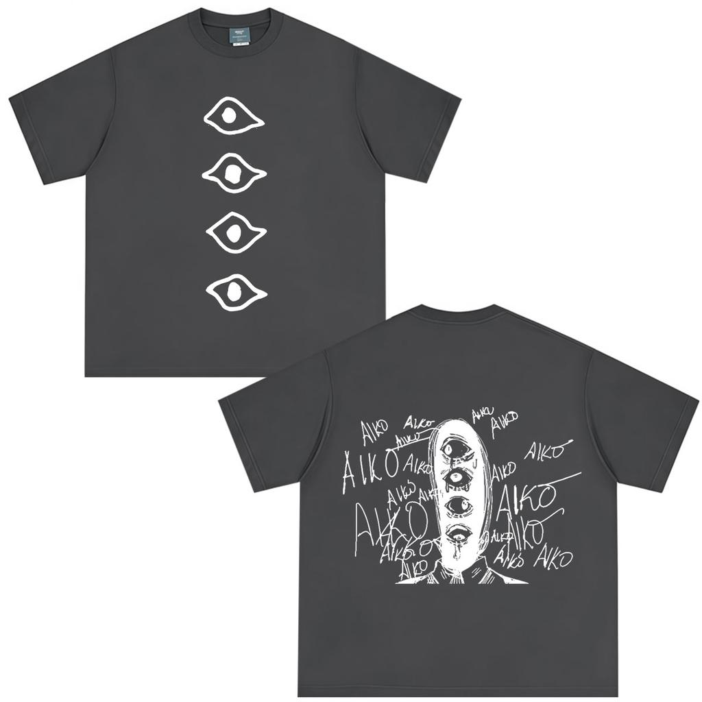 Manga Oyasumi Goodnight Punpun Aiko Tanaka T-shirts Summer Men Women Clothing Fashion Short Sleeves Oversized Tshirt Summer Tops8