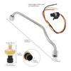 Exhaust Back Pressure Tube Sensor  Fit for 3C3Z9D477BA 598-113 1840078C1,With Wire Kit Fit And1 Pair of Gloves