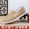 Cloth shoes spring and summer handmade lasagna traditional cloth shoes linen breathable casual flat single shoes