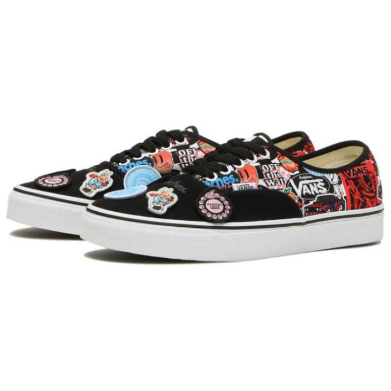 Vans X Peaches Authentic 'Black Multicolor' Vans VN000EE3BML