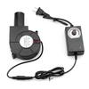 1Pcs New Small Blast Engine BBQ Blower with Variable Speed Controller 7530 Type Air Blower 220V/110V 3700RPM Barbecue Fan