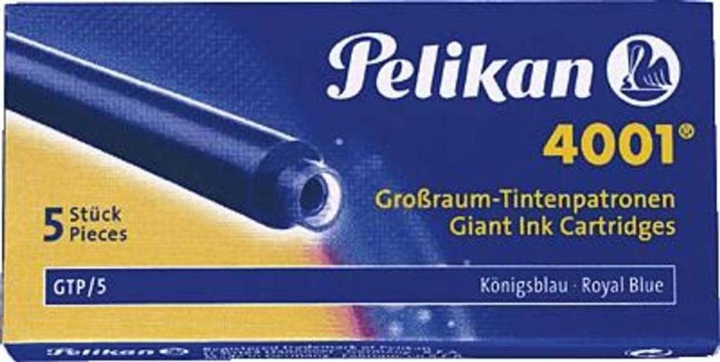 Fountain Pen Cartridge 583115140 GTP/5 [Royal Blue]