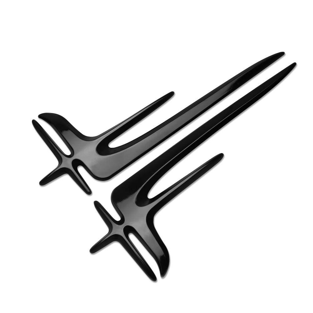 

Car Side C Pillar Angel Badge Sticker Fender Side Emblem Decor Accessories For Mercedes Benz AMG W124 W202 W203 W204 W210 W211