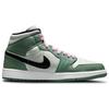 Air Jordan 1 Mid SE Dutch Green Women Sneakers Black Barely-Green Arctic-Pink CZ0774-300