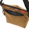Original Messenger Bag MP1605JRNFCD420DECO Nylon Messenger Bag JR ohne Klappe CORDURA 420D ECO Coyote Brown [Manhattan Portage] [Official]