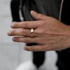 Stainless Steel Spinner Fidget Ring for Men Women Anxiety Jewelry Size 5 To 12