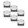 20PCS 12x12x7.3mm Tactile Push Button Switch LED Momentary Tactile Push Button SwitchWhite