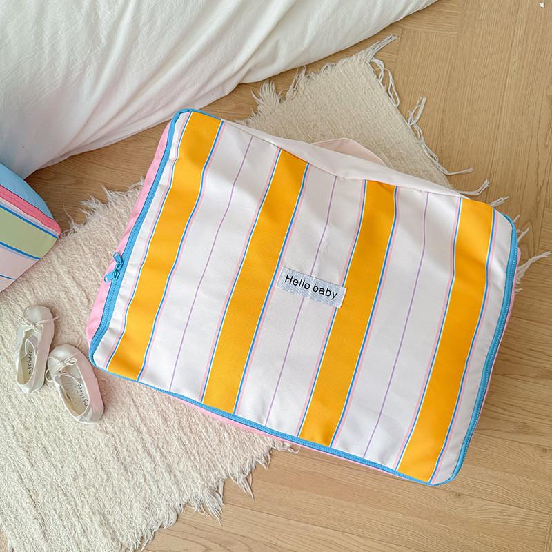 Adorable Lightweight Kids Quilt Bag With High Capacity For Everyday School Use оранжевый