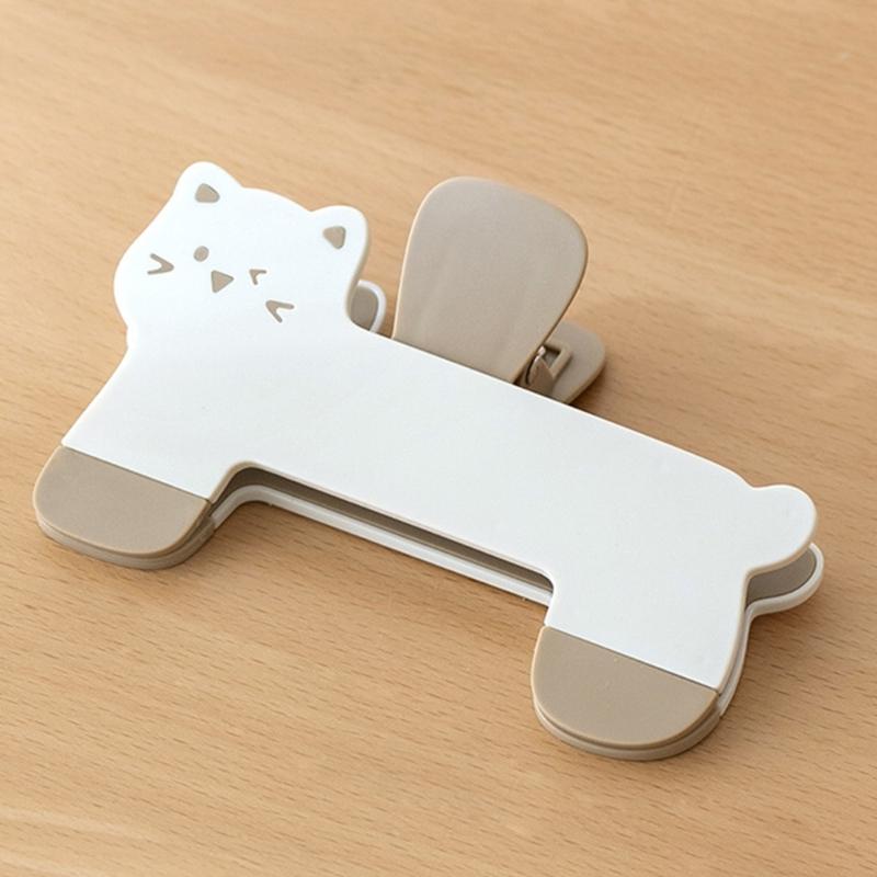 Adorable Cats Shaped Book Clip Light Weight Practical Design Book Clamp For Children Study Books Magazines Secure Grip