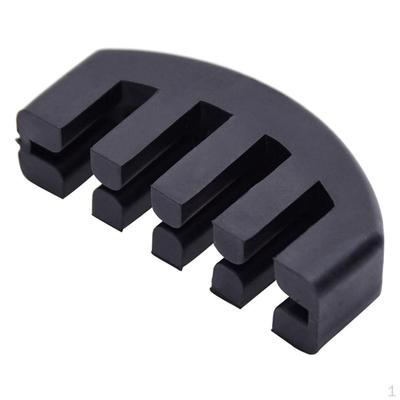 1Pc Black Durable 1/2 Violin Mute /4 4/4 Music Practice