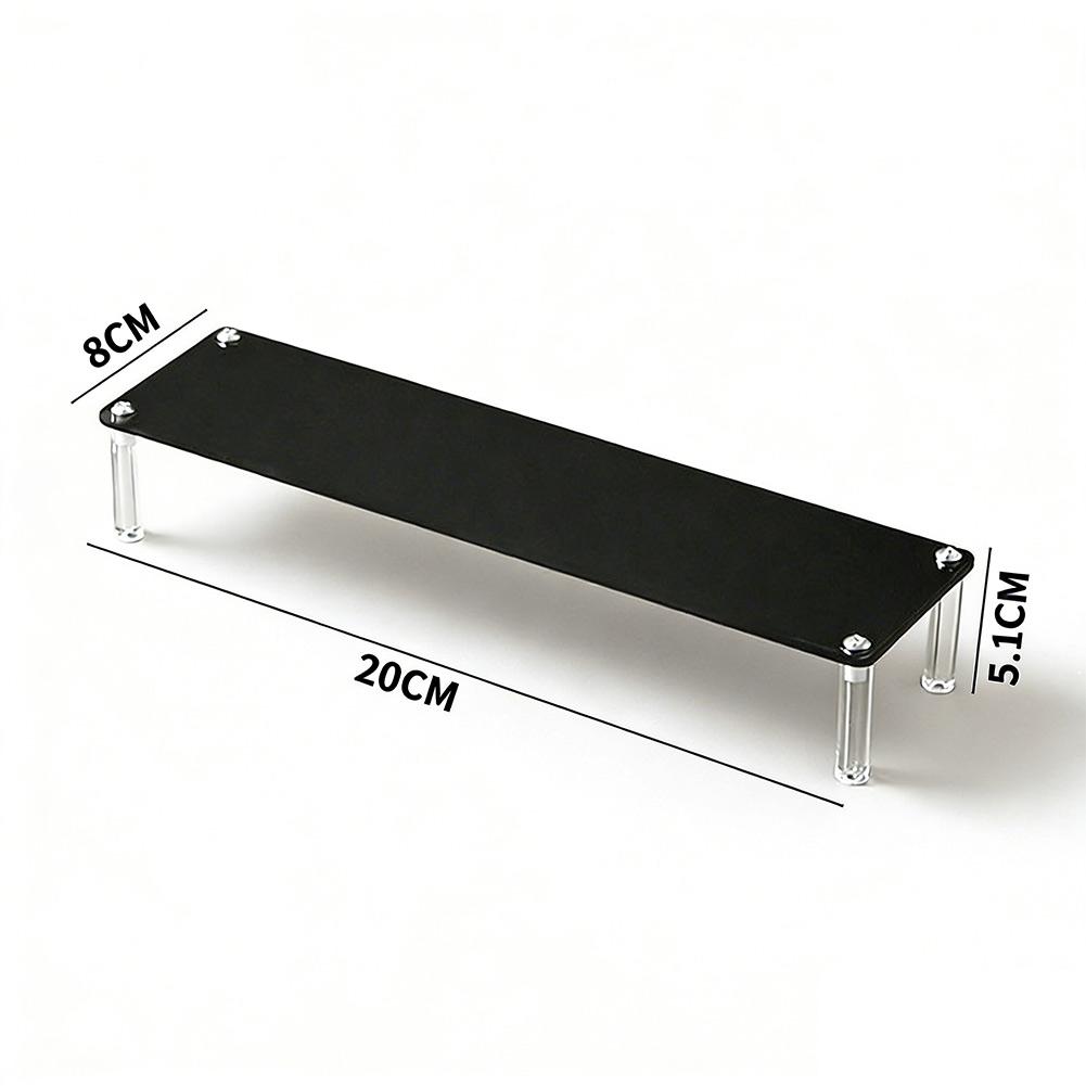 1 Pcs 1-5 Layers Acrylic Ladder Display Stand Perfume Doll Cakes Transparent Acrylic Storage Display Rack