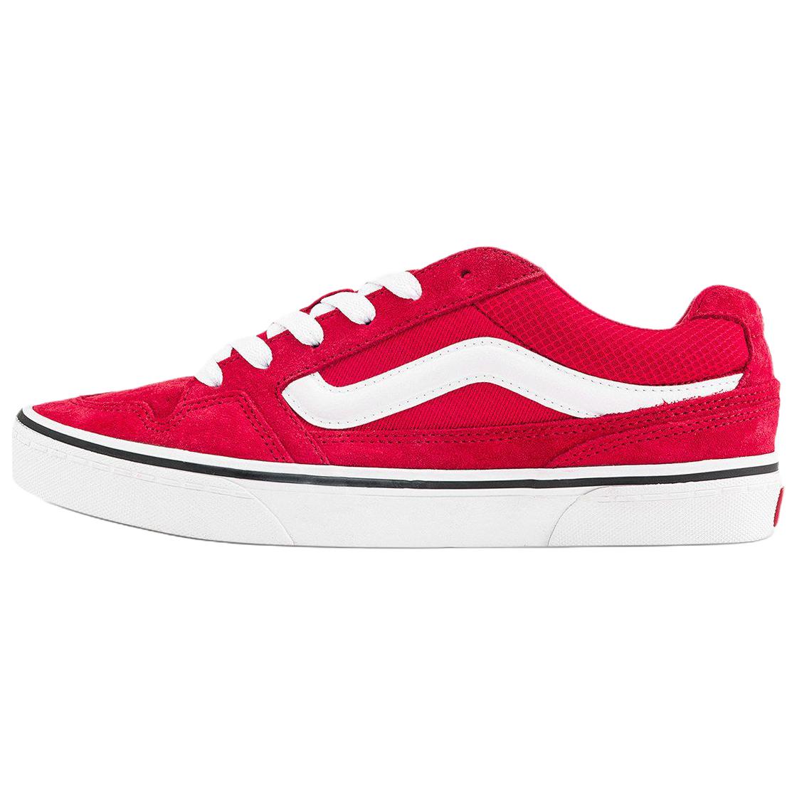 Vans Caldrone Low top Skateboard Shoes Men s Red VN000CXZGH3 44.5