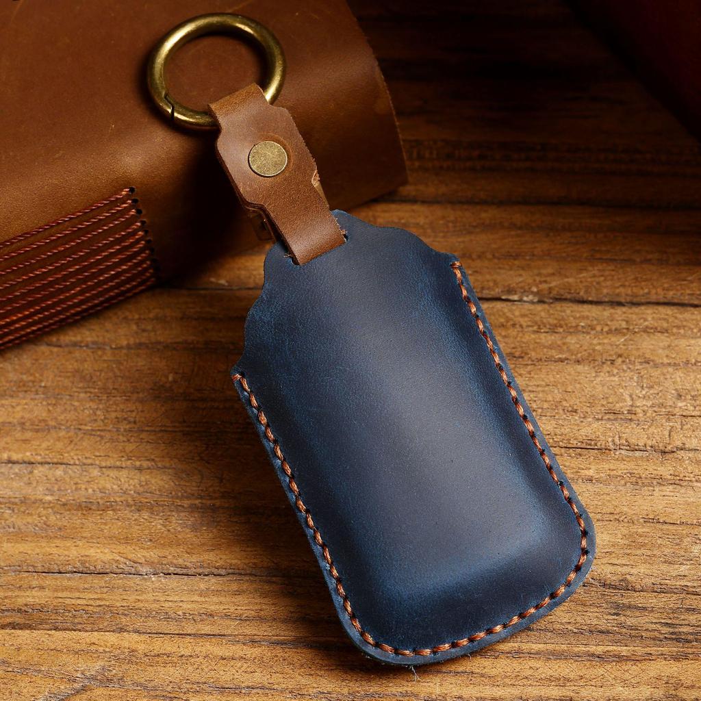 Honda Key Protective Cover: Genuine Leather Shell for Accord, Odyssey, Fit