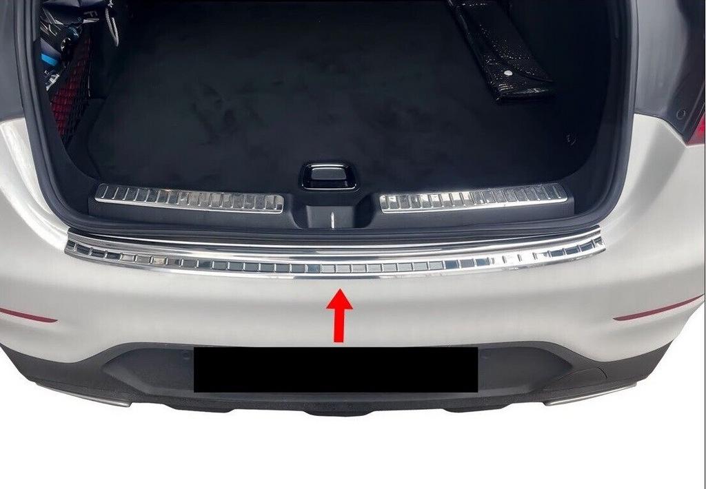 

Накладка на задній бампер (нерж) для Mercedes GLC coupe C253