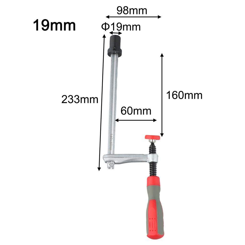 Woodworking Desktop Acting Hold Down Clamp Clip For Woodworking Benches 19/20MM