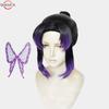 High Quality Shinobu Kochou Kanae Kanawo Tsuyuri Kanao Cosplay Wig Heat Resistant Synthetic Hair Anime Role Play Wigs + Wig Cap