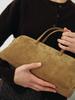 Komorebi Museum Cow Leather Edit Strap Tote & Crossbody Bag_ Camel Beige | B20-3