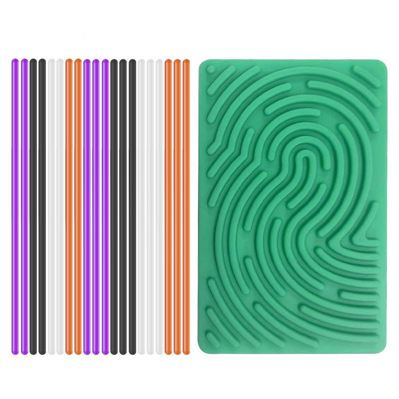 

Самая продаваемая силиконовая сенсорная развивающая доска для детей зелёный