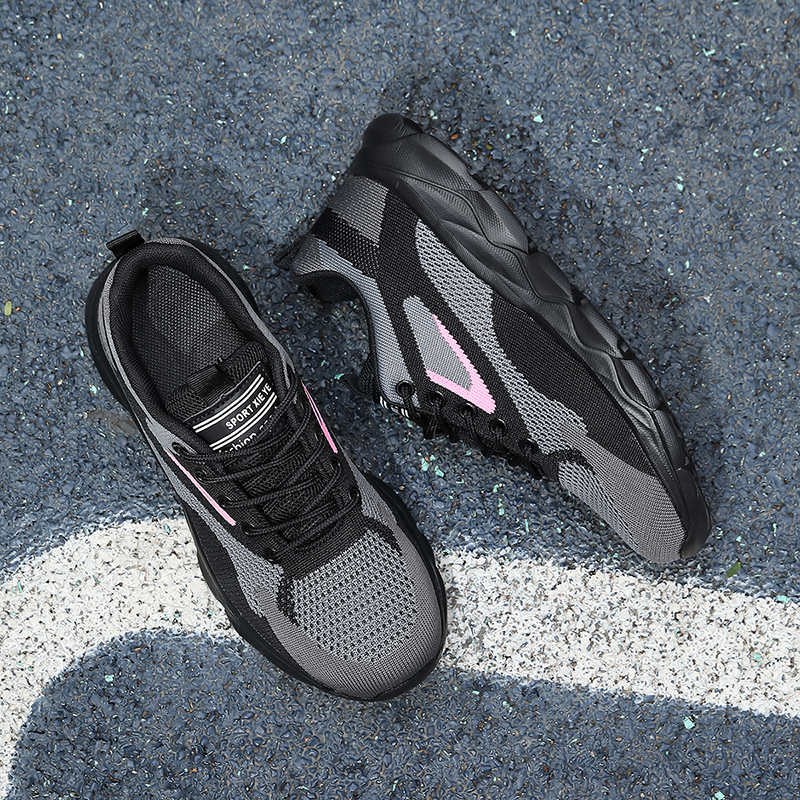 Mode Automne-printemps Chaussures à talons épais à jambes larges Décontracté Multicolore Baskets Femme Vert Tennis Pour Femmes Sports Zapatiilas Offres