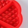 Family Silicone Waffle Mold Maker Pan Microwave Baking Cookie Cake Muffin Baking Utensils Baking Tools Accessories