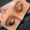 Makeup Practicing Aid Face Eyes Make Up Practice Training Mannequin Silicone Board For Cosmetologist