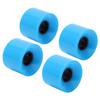 PUENTE 4pcs 60x45mm Skateboard Wheels 78A Longboard Cruiser Wheels Replacement PartsBlue