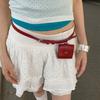 PU Belt Waist Bag Korean Style Women Belt Bag Portable Women Waist Bag  Outdoor