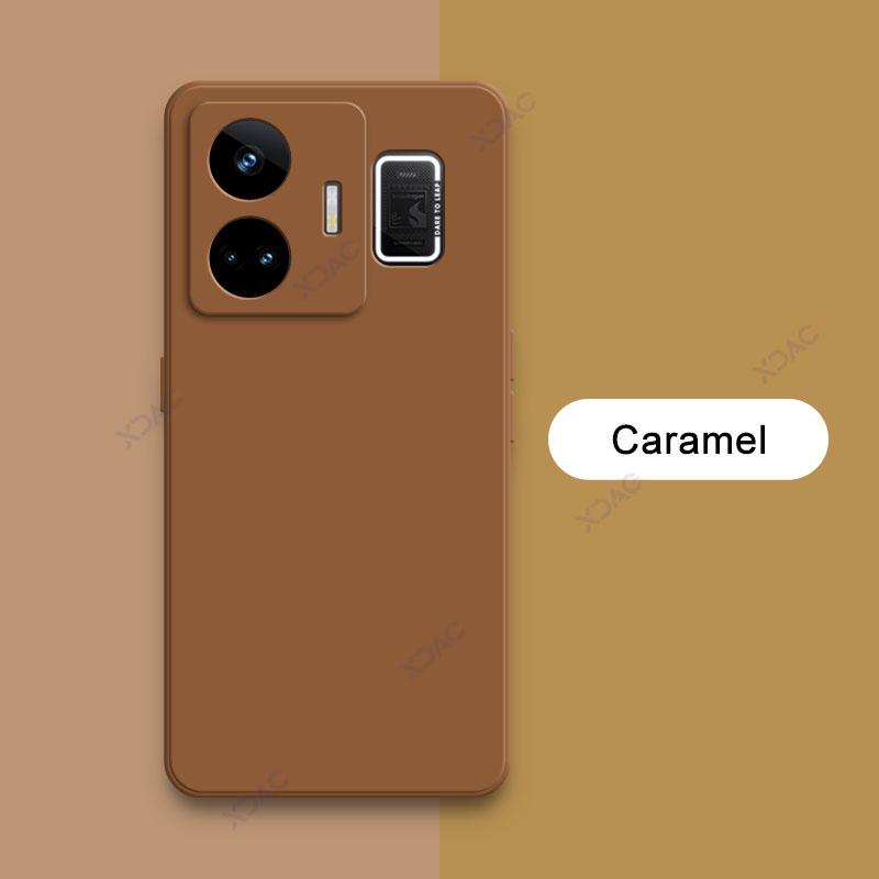Mobile Covers for Realme GT Neo 5 5G Soft Luxury Square Liquid Silicone Phone Cases RealmeGT Neo5 GTNeo5 240W Double Liner Coque