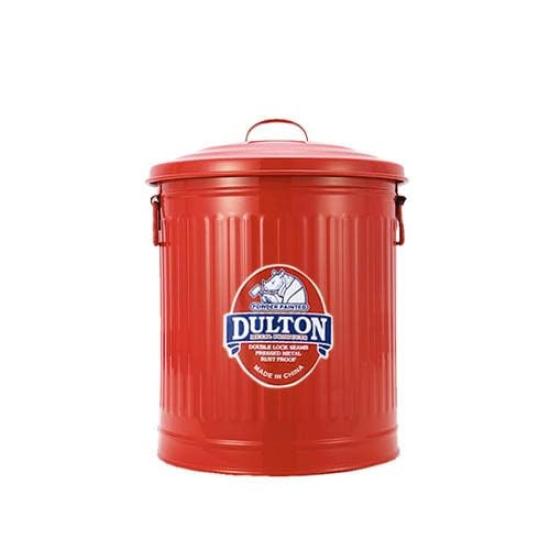 Dulton Mini Garbage Can S size 3.5L red красный