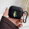 Cute Cartoon Animal Cat With Hook For Airpod Pro 3 Pro2 Black Protective Cover Soft Case for Apple Airpods 2 1 Earphone Cases