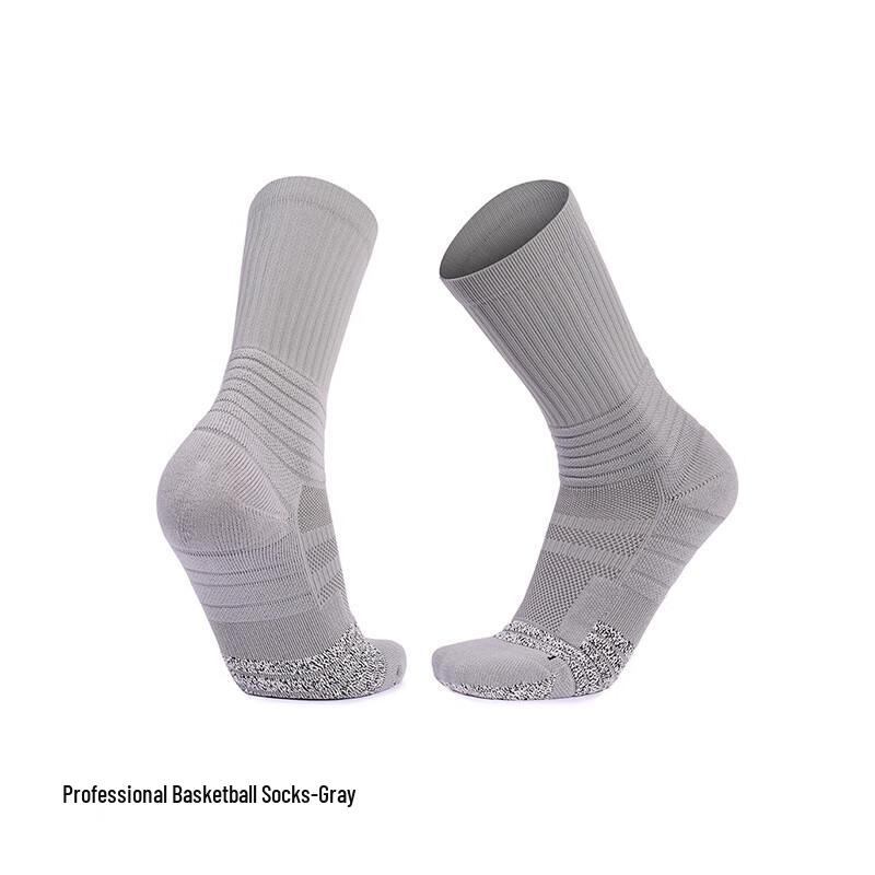 Junbie Men's Mid-Calf Basketball Socks