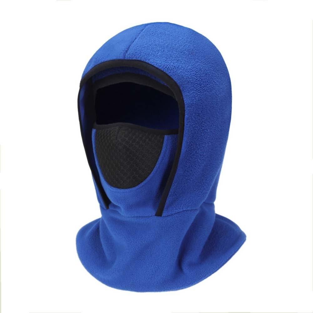 Fleece Lined Ski Face Mask Breathable Mesh Thermal Neck Warmer Winter Cycling Hat Winter Cycling