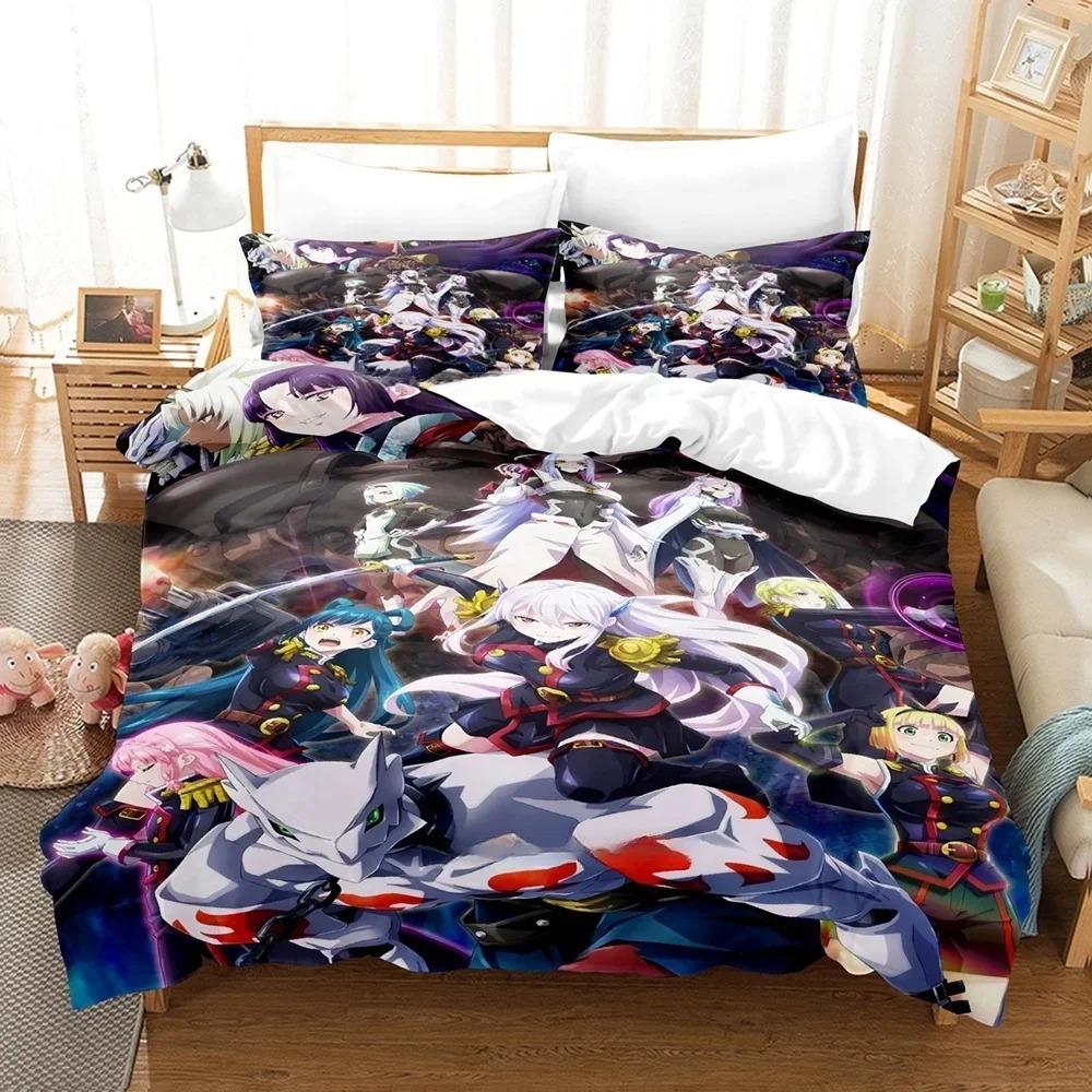 

Anime Bed Sheet Set Mato seihei no slave Bedding Set Single Twin Full Queen King Size Bed Set Adult Kid Bedroom Duvet cover Sets Tool 70x133cm 2pcs