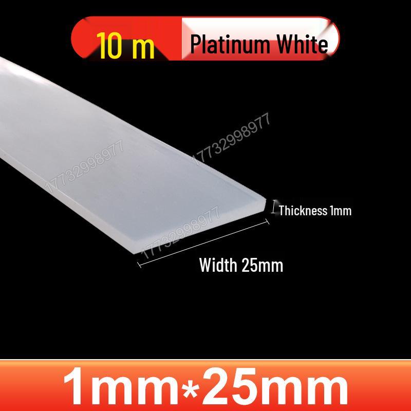 High-Temperature Resistant Transparent Silicone Rubber Sealing Strip