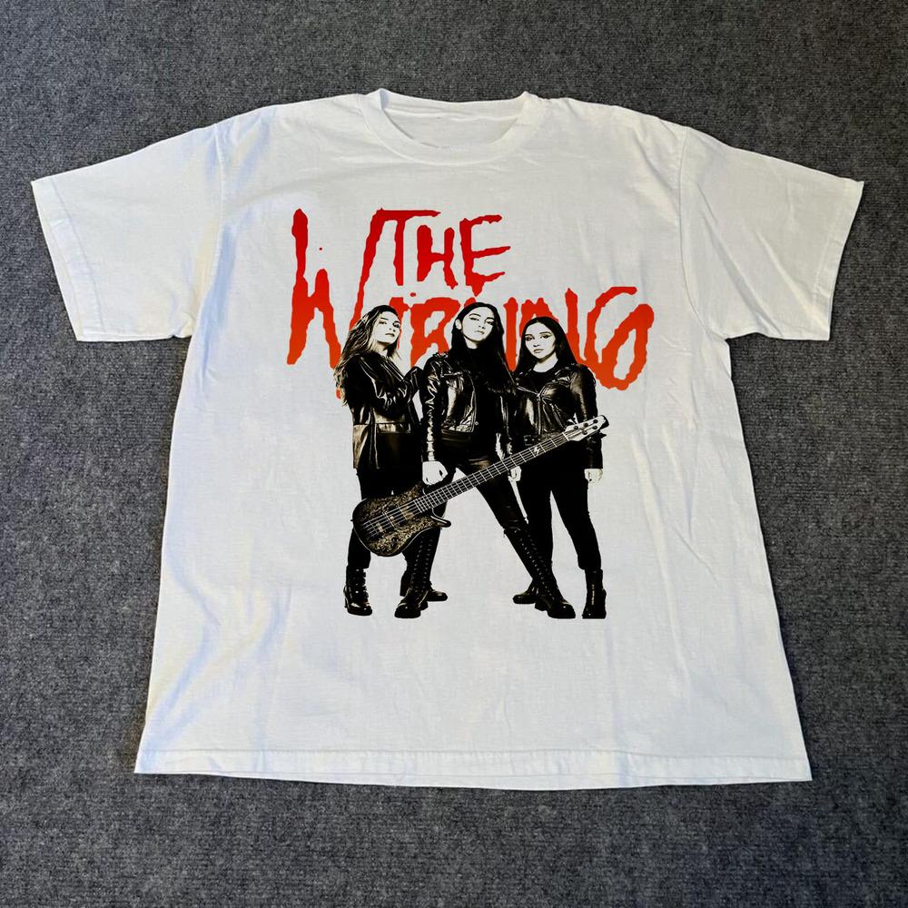 Новая коллекция подарков для фанатов The Warning Band Tour Коллекция Подарок для фаната S-5XL футболка Унисекс Футболка XXXXL