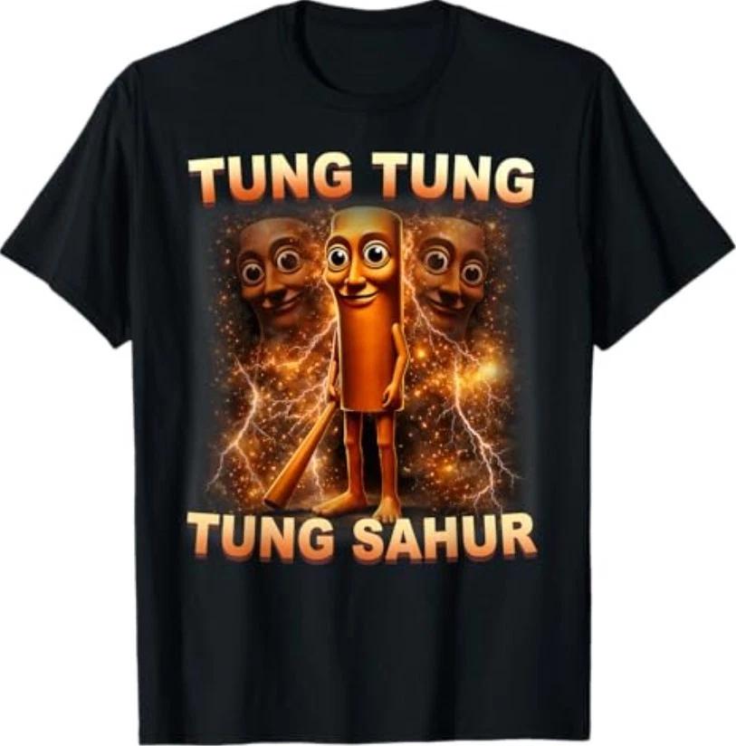 Tung Tung Tung Sahur is Calling Funny Italian Brainrot T-Shirt 2XL