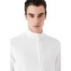 Emporio Armani Camisa Masculina Lisa de Algodão