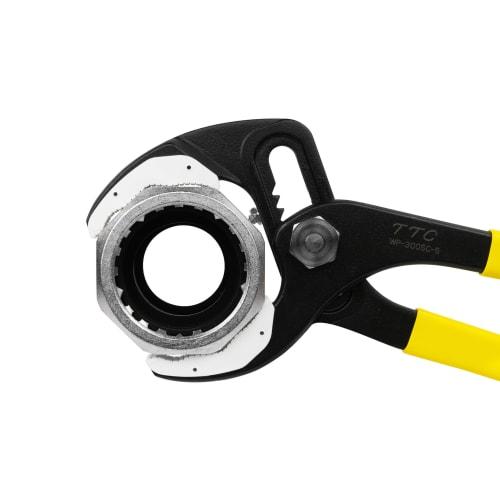 TTC Water Pump Pliers with Resin and Non-Scratch Spring, 300mm, WP-300SC-S