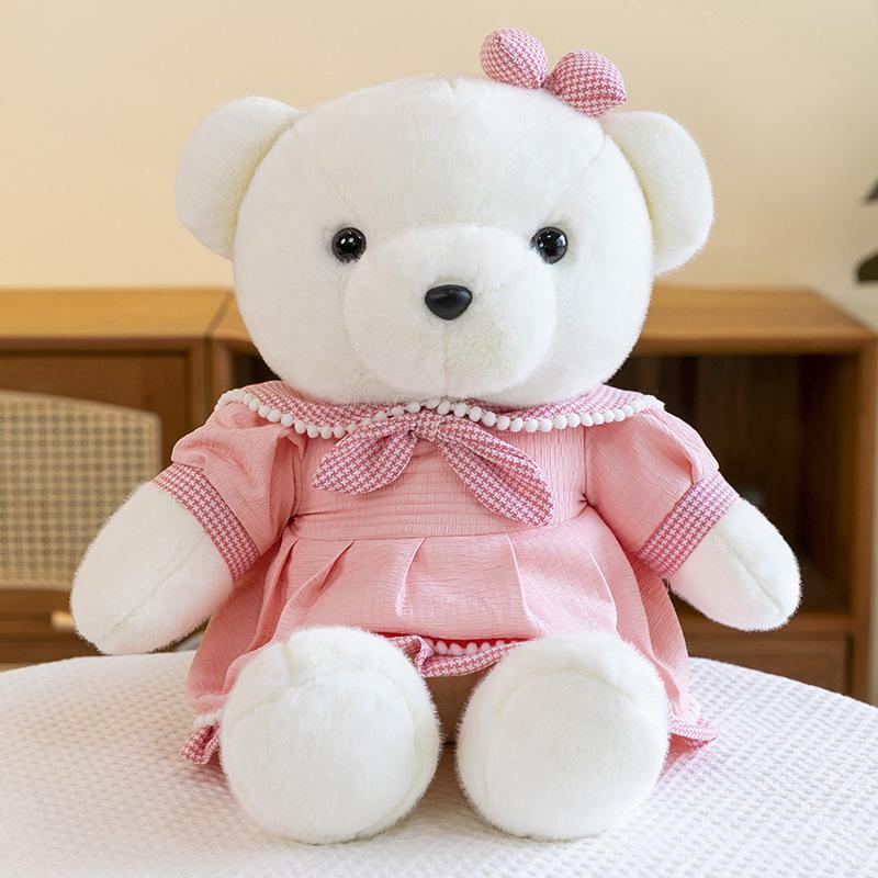 Bow Tie Teddy Bear Doll Rag Doll Little Bear Plush Toy Children's Birthday Gift